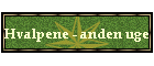 Hvalpene - anden uge